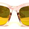 SANFORD Sonnenbrille Rosa Durchscheinend Kunststoff  54/20 144mm