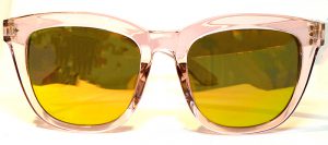 SANFORD Sonnenbrille Rosa Durchscheinend Kunststoff  54/20 144mm